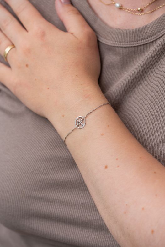 Grav Tree Of Life Arany 14K Karkötő