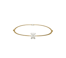 GRAV Teddy Bear Baby Arany 14K Fonalas Karkötő