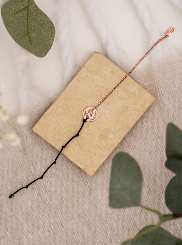 GRAV Yoga Balance AUM Arany 14K Karkötő