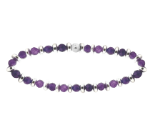 GRAV Leyla Amethyst Ezüst 925 Karkötő