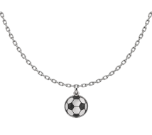 GRAV Football Ezüst 925 Férfi Nyaklánc