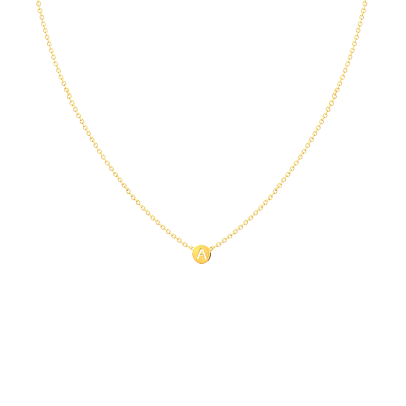 Grav Essence ABC Baby Arany 14K Nyaklánc