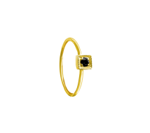 GRAV Chloee 1 Black Arany 14K Gyűrű