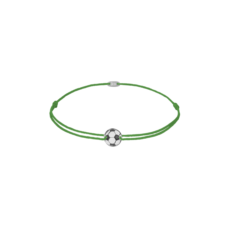 GRAV Football Baby Ezüst 925 Fonalas Karkötő