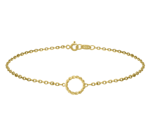 Grav Nolita Arany 14K Karkötő