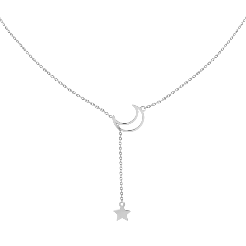 GRAV Moon And Star Ezüst 925 Nyaklánc