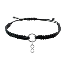 GRAV Macrame Double Ezüst 925 Karkötő