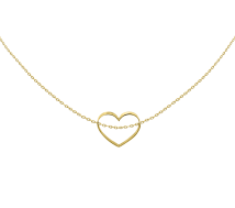 GRAV Daisy Heart Arany 14K Nyaklánc