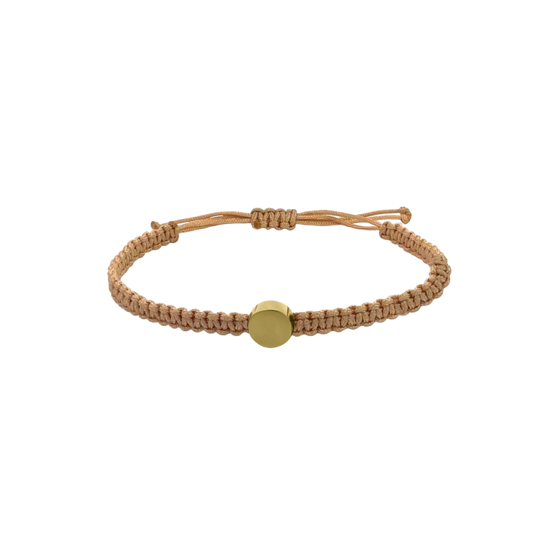 GRAV Macrame Circle Ezüst 925 Karkötő