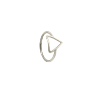 GRAV Triangle Contour Arany 14K Ujjperc Gyűrű
