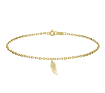 Grav Angel Wings Arany 14K Karkötő