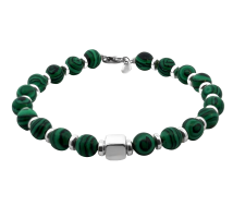 GRAV Malachite Titan Men Ezüst 925 Karkötő