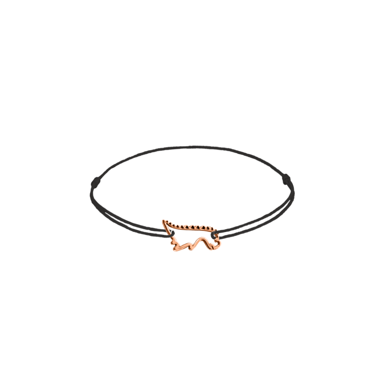 GRAV Dinosaur Contour Baby Arany 14K Fonalas Karkötő