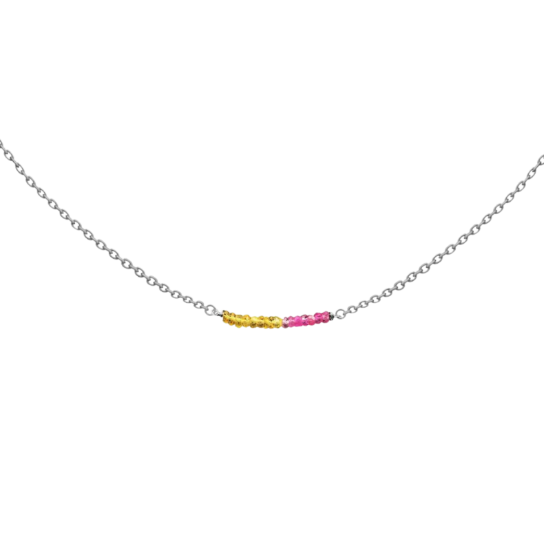 GRAV Rayfield Zafír Rubin Ezüst 925 Nyaklánc