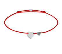 GRAV Heart Ezüst 925 Fonalas Karkötő