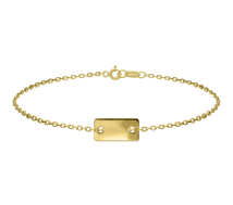 Grav Page Arany 14K Karkötő