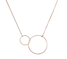 Grav Double Circle Arany 14K Nyaklánc