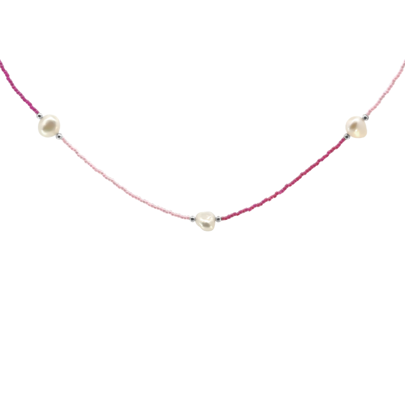 GRAV Pink Design Pearl Ezüst 925 Nyaklánc