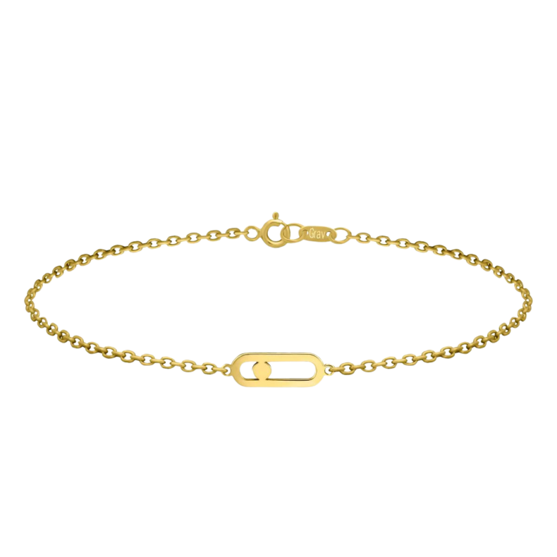 GRAV Clasp For Her Arany 14K Karkötő