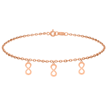 GRAV Infinities Arany 14K Karkötő