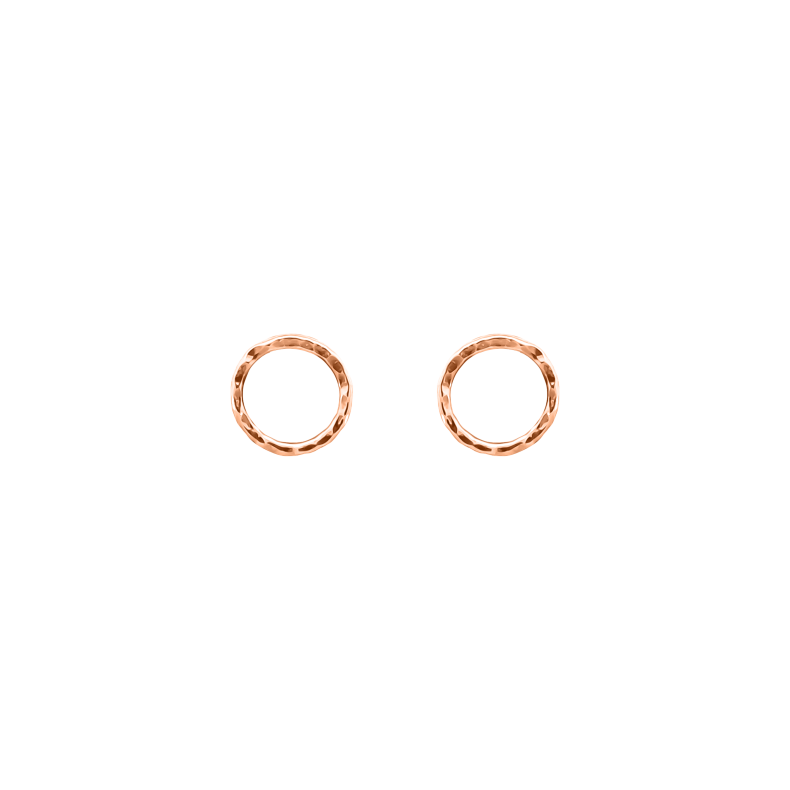 Grav Quintessa Circle Contour ARANY 14K Fülbevaló