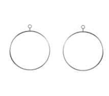 Grav Suri Ezüst 925 Fülbevaló