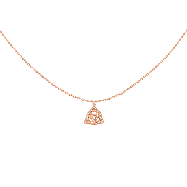 GRAV Triquetra Contour Arany 14K Nyaklánc