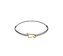 GRAV Dinosaur Contour Baby Arany 14K Fonalas Karkötő