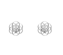 GRAV Seed of Life Ezüst 925 Fülbevaló