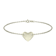 Grav Heart Arany 14K Karkötő