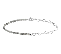 GRAV Saona Heart Moonstone Ezüst 925 Karkötő