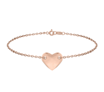 Grav Heart Arany 14K Karkötő