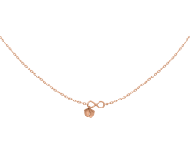 Grav Infinity Baby Feet Arany 14K Nyaklánc
