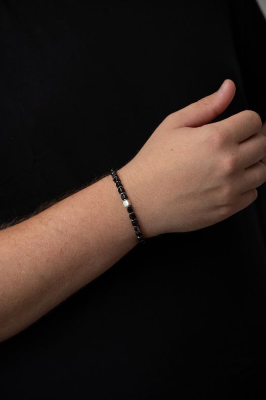 GRAV Apollo Onyx Men Ásvány Karkötő