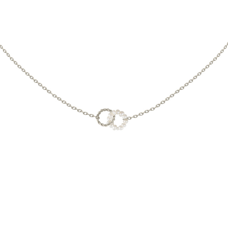 GRAV Pearl Hoop ARANY 14K Nyaklánc