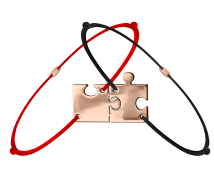 Grav Puzzle Arany 14K Karkötő