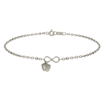 Grav Infinity Baby Feet Arany 14K Karkötő